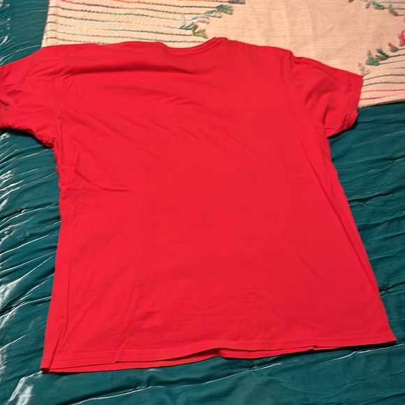 ❤️ Retro brand NYC Red W/White Lettering Tee! ❤️ OSFM! - Picture 8 of 11